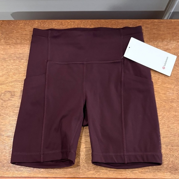 Lululemon Swift Speed High-Rise Short 6" Goodnight Plum - Picture 5 of 10